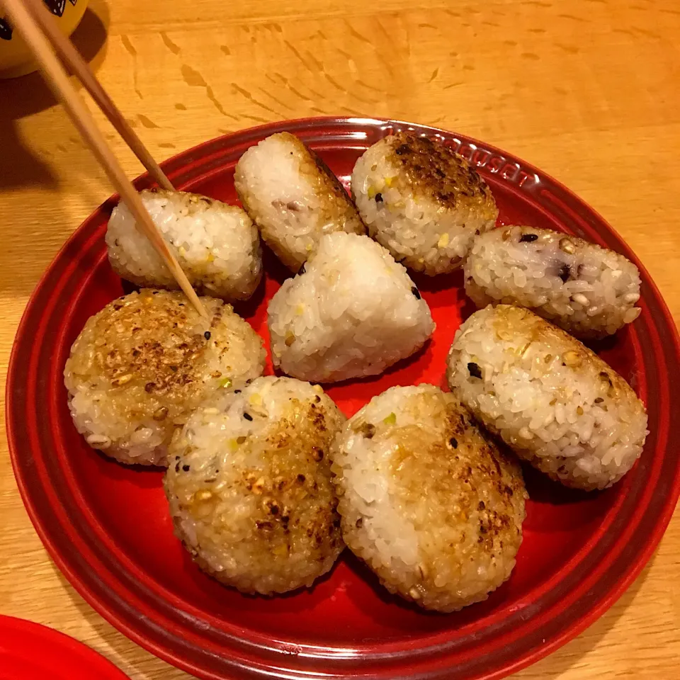 Snapdishの料理写真:焼きおにぎり|164skitchenさん