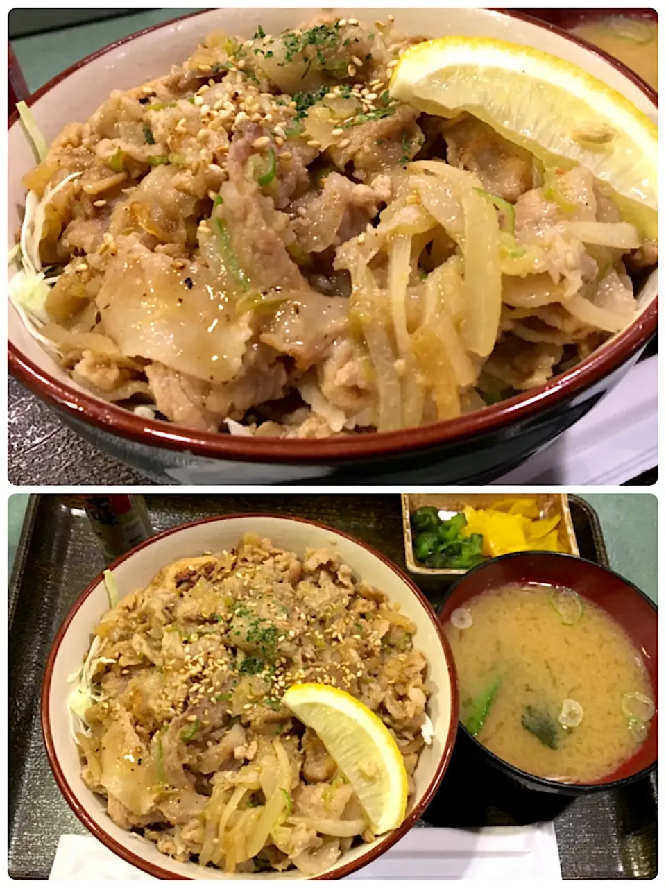 Snapdishの料理写真:アルコホーリクの昼ごはん☀️☀️☀️ 4度目の外出٩( ᐛ )۶ 塩トントロ丼🐷フツー盛りがチョー大盛り٩꒰⍢ ꒱۶⁼³₌₃|ぽんたさん