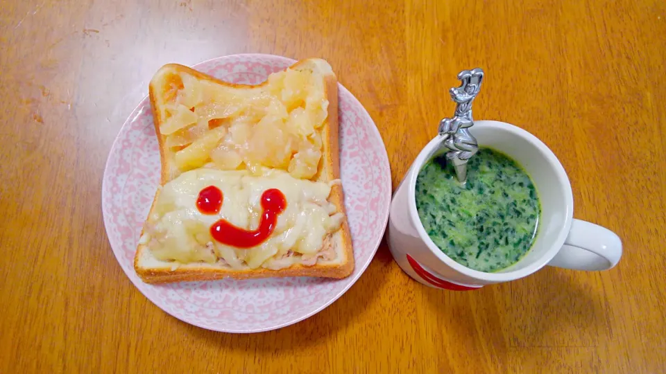 Snapdishの料理写真:３月１３日　自分のおひる|いもこ。さん