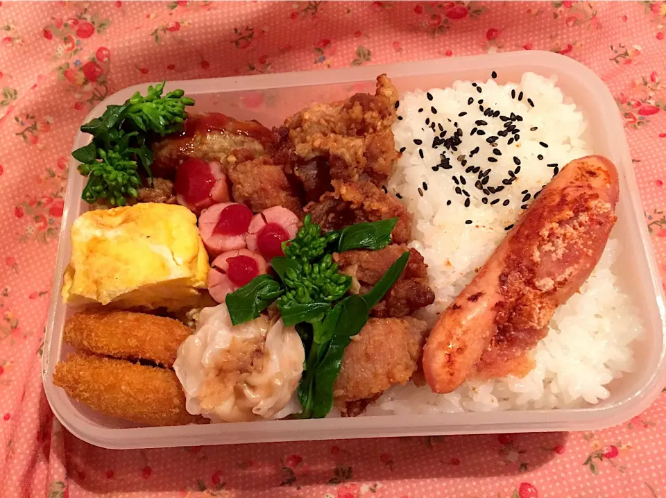 2019年3月25日
旦那さんのお弁当🍱👨‍✈️👨‍🔧💪🏼❤️🤟😘💋💗|Kodomo Cookingさん