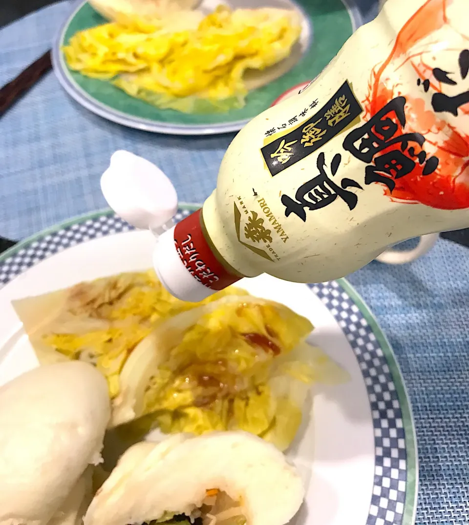 Snapdishの料理写真:ヤマモリモニター商品
吟御膳 真鯛だし醤油を蒸しキャベツに振りかけドレッシング代わりに|シュトママさん