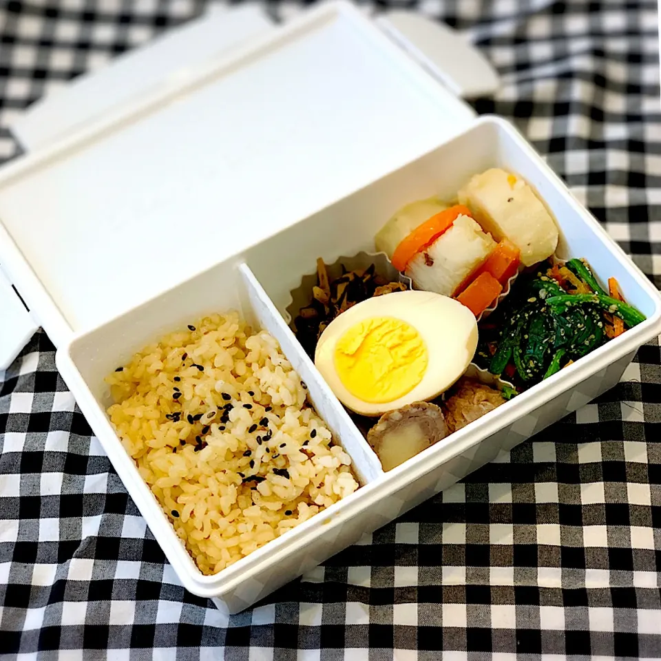 #自分弁当  #作り置きおかず  #詰めるだけ弁当|恭子さん