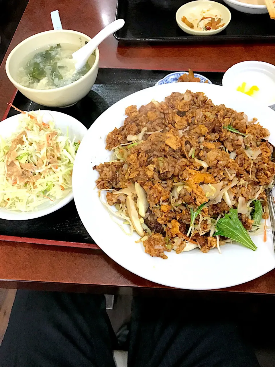 豚の角煮炒飯@晴々飯店(上野)|yoooochanさん