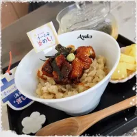 Snapdishの料理写真:ひつまぶし風だし茶漬け