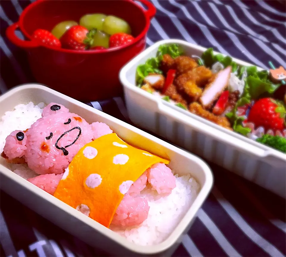 Snapdishの料理写真:🐻 Gluten Free Bear Lunch 🐻|The Reinhartsさん