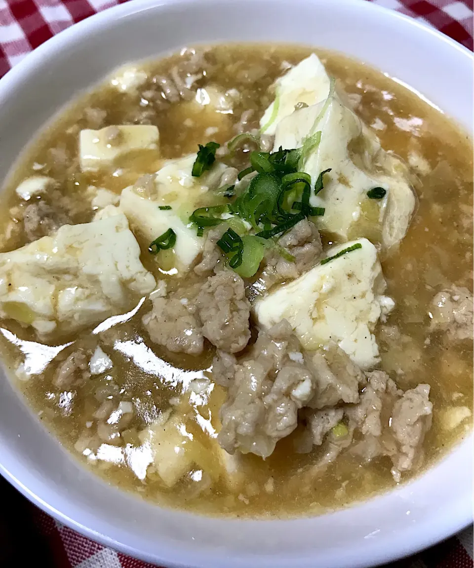 豆腐とひき肉の和風あんかけ|Emiさん