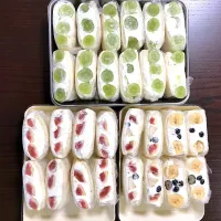 フルーツサンド🍓