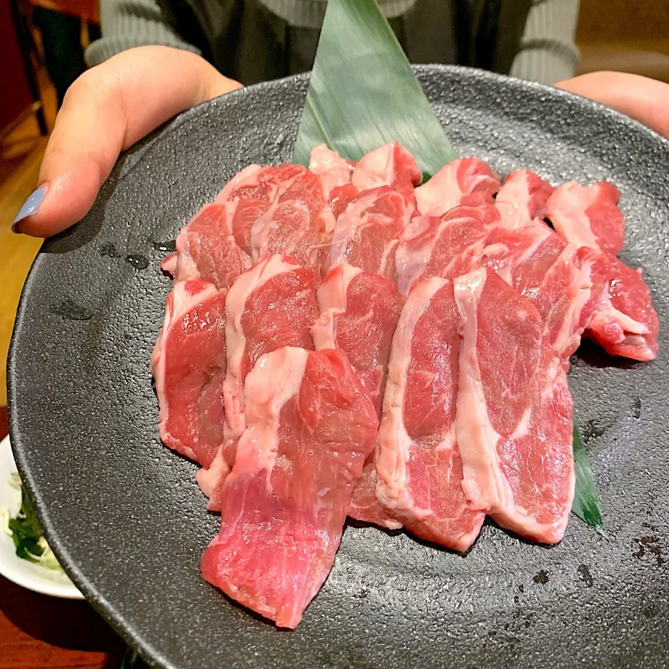 Snapdishの料理写真:生ラム肉|mkppさん