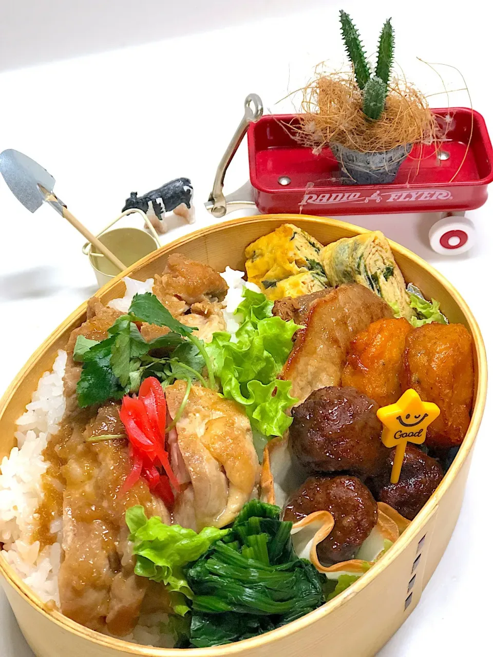 Snapdishの料理写真:今日のパパ弁当🍙|三姉妹のママさん