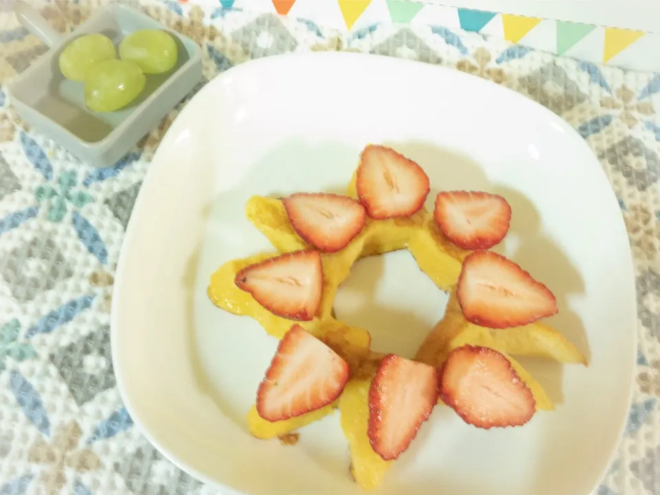 お花のフレンチトースト 🌸|aomamaさん