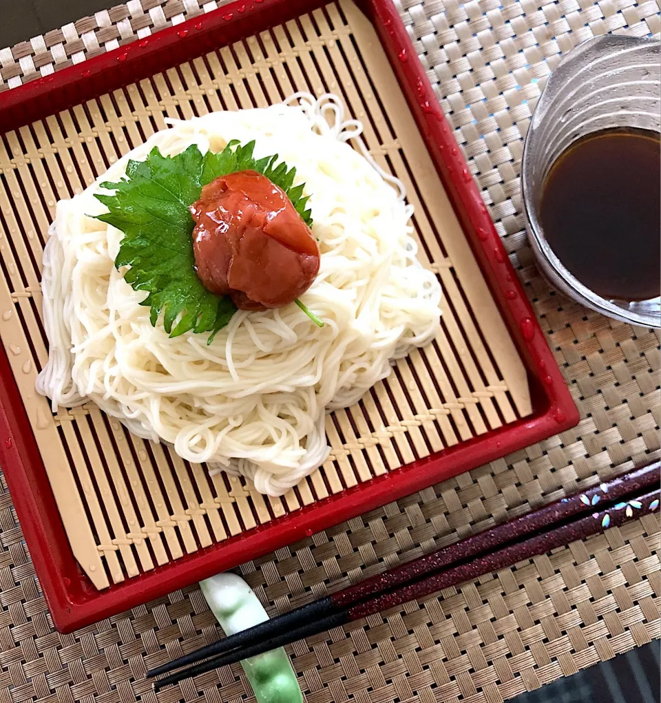 ざる素麺😆|ゆかりさん