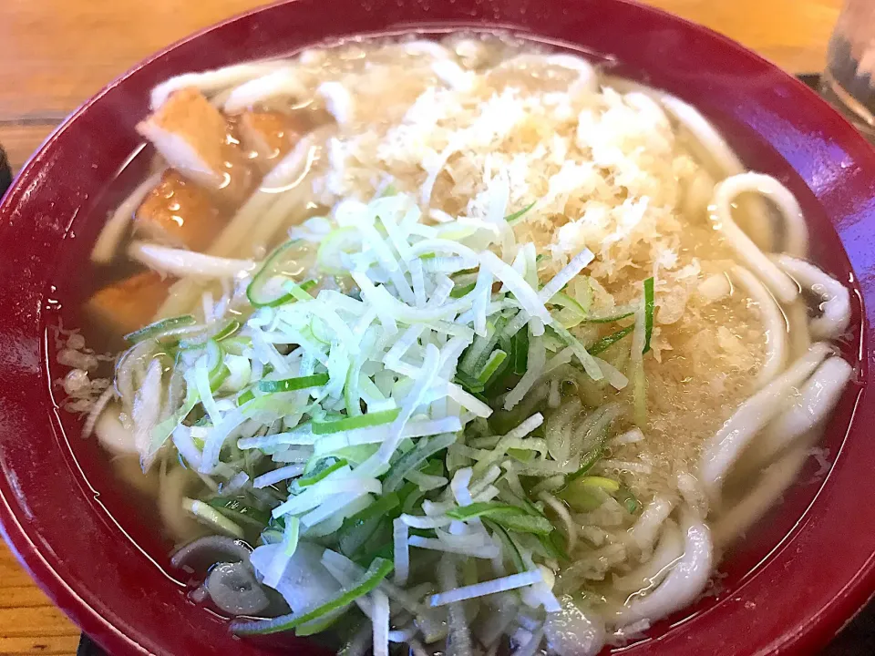 Snapdishの料理写真:さつま揚げ天かうどん|Masahiko Satohさん