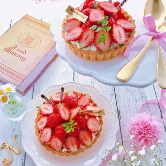 Snapdishの料理写真:ストロベリータルト🍓