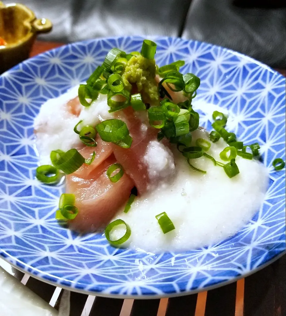 びんちょう鮪の山芋かけ(o^O^o)|dai.noriさん