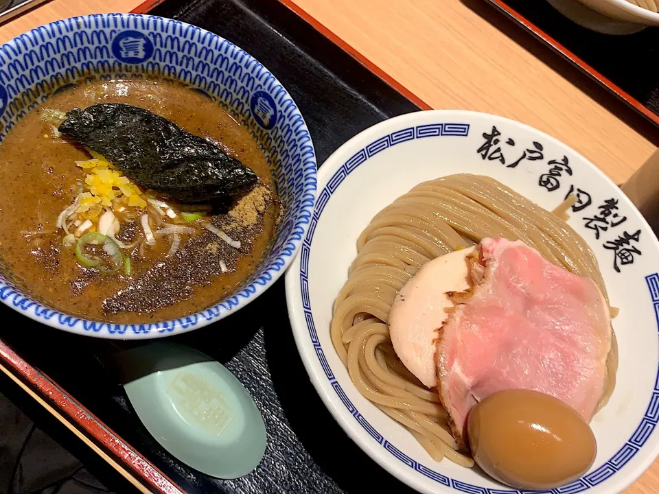 松戸富田製麺 ららぽーとTOKYO-BAY店
濃厚半熟味玉つけ麺|CSさん