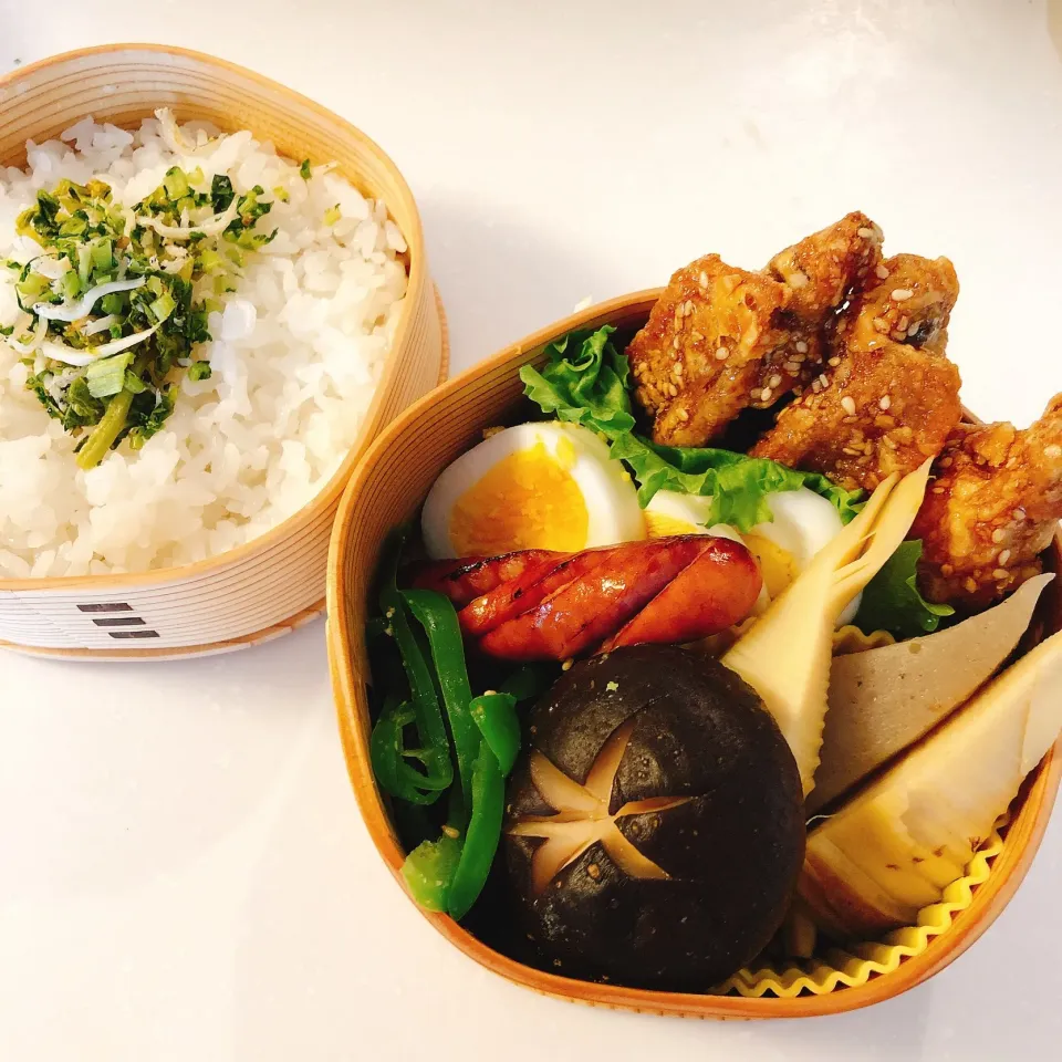 Snapdishの料理写真:3/27和食弁当💗|あーるさん