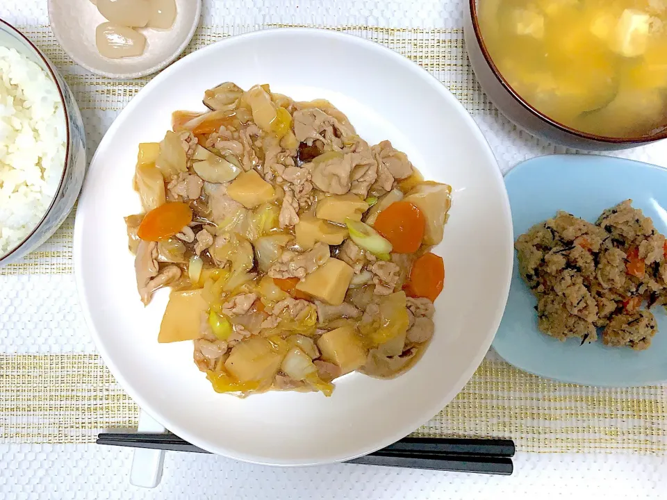 丼じゃない中華丼|ミルクさん