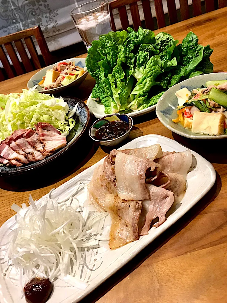 Snapdishの料理写真:✨肉を喰らう食卓😋✨|中さんさん