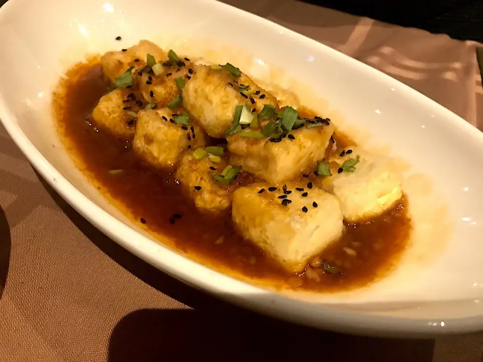 Fried Tofu in brown sauce|Sergio Lacuevaさん