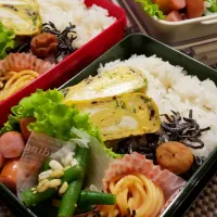 #わが家の働く男弁当
☆背伸びしないお弁当☆|kimikimikitchenさん