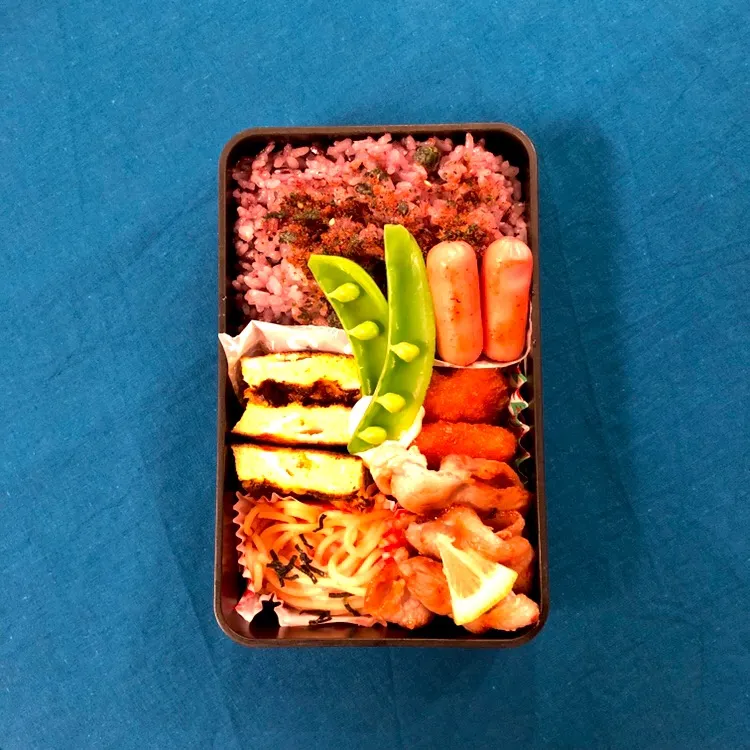 Snapdishの料理写真:高校生男子サッカー部⚽️弁当🍙|Na.aloha.さん