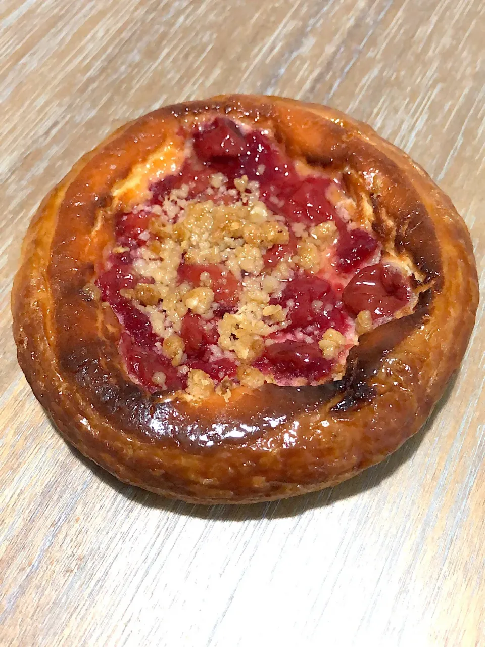 Sour cherry apricot glazed cheesecake danish  #karat|Harukaさん