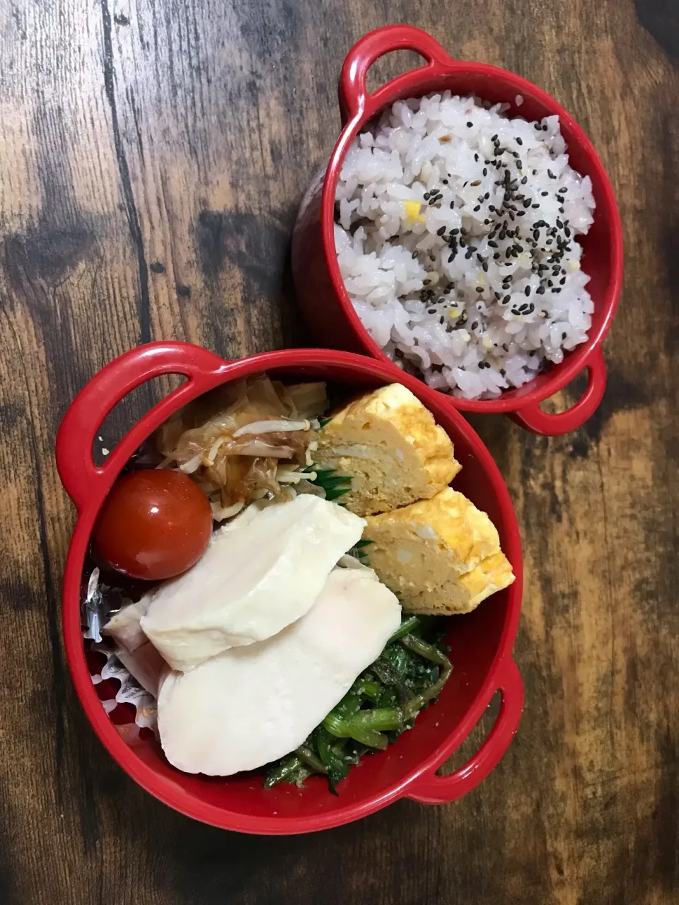 Snapdishの料理写真:愛妻弁当3.28|もりのさん