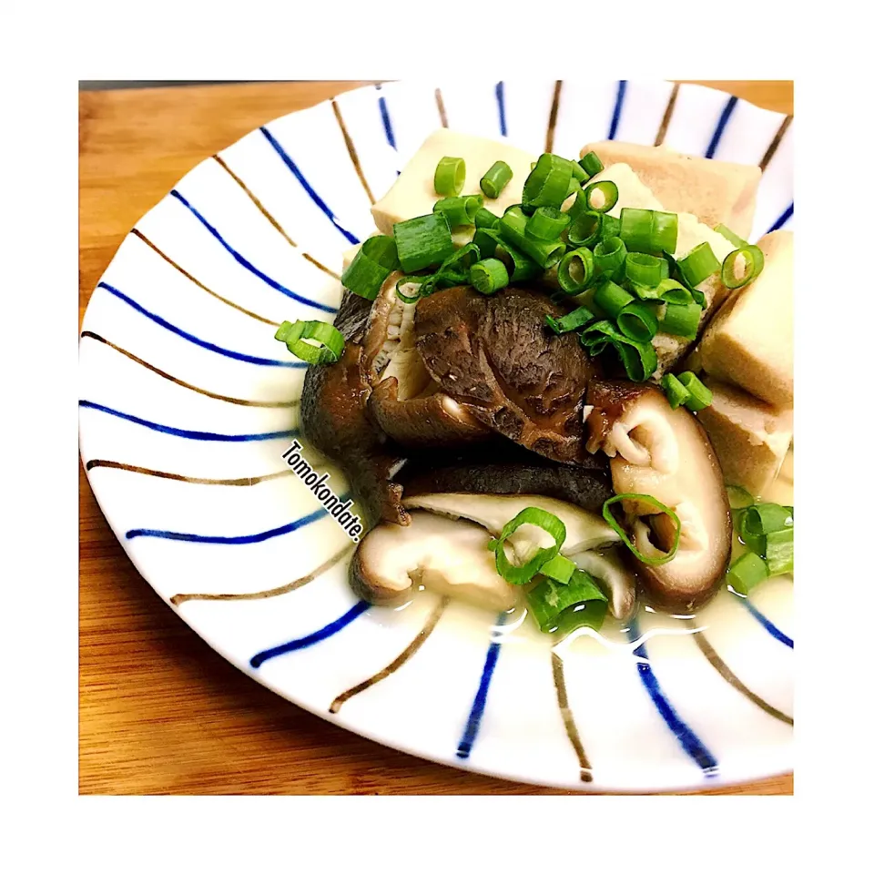 高野豆腐としいたけの含め煮 by まめぴーす|🇯🇵ともこちゃん。さん