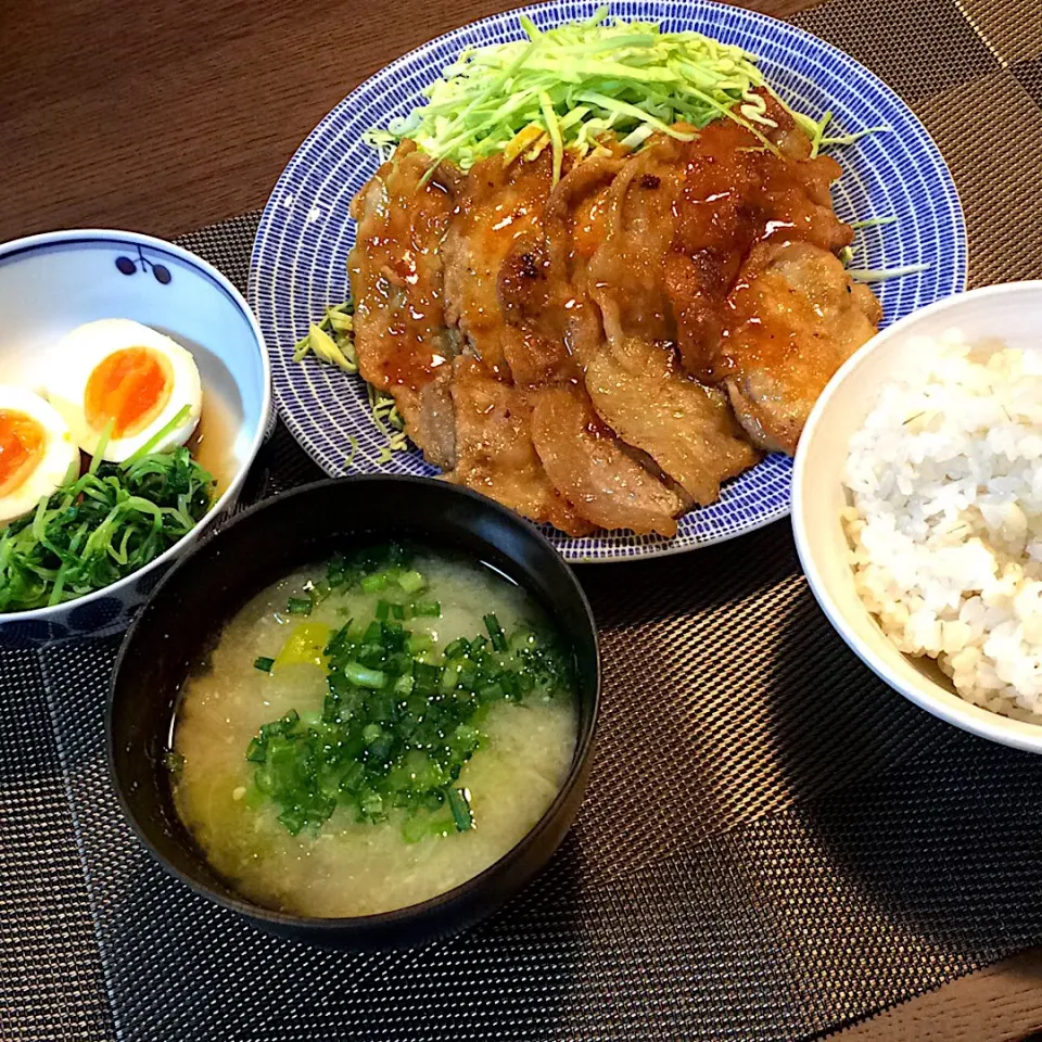 モスグリーンさんの料理 タモリさんの生姜焼き|モスグリーンさん