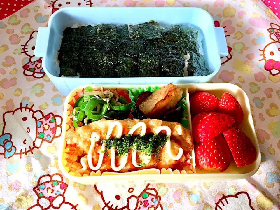 Snapdishの料理写真:2019/3/28学童弁当🍱|garnetさん