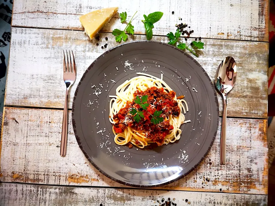 Spaghetti bolognese|The House of Fusionさん