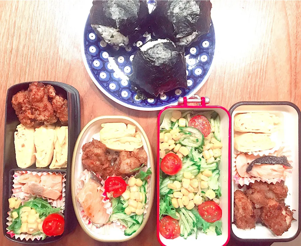 Snapdishの料理写真:春休みのお弁当|MikaEtchuさん