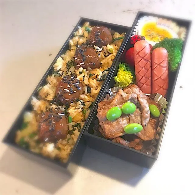 #学童弁当  #小学生弁当  #お弁当|almostblackさん