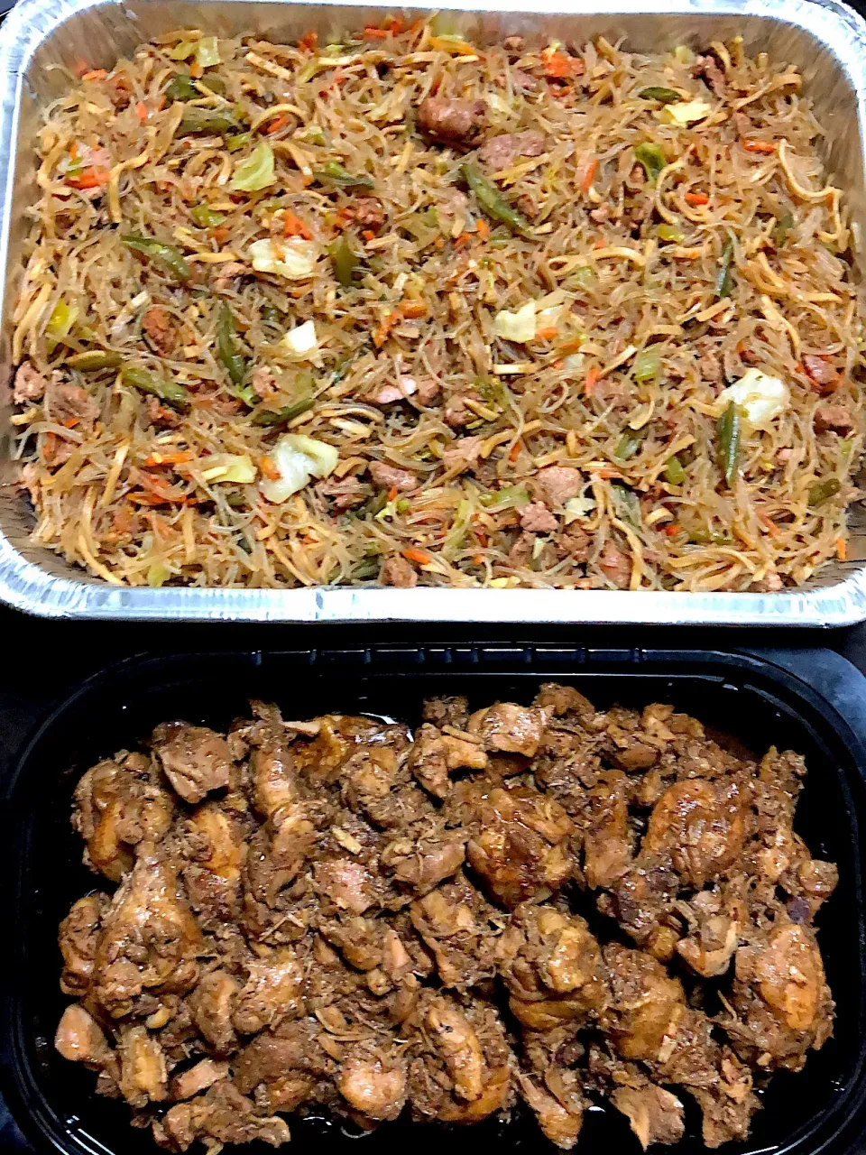 Philippines Pork Pancit Bihon and Chicken Adobo|Janeさん