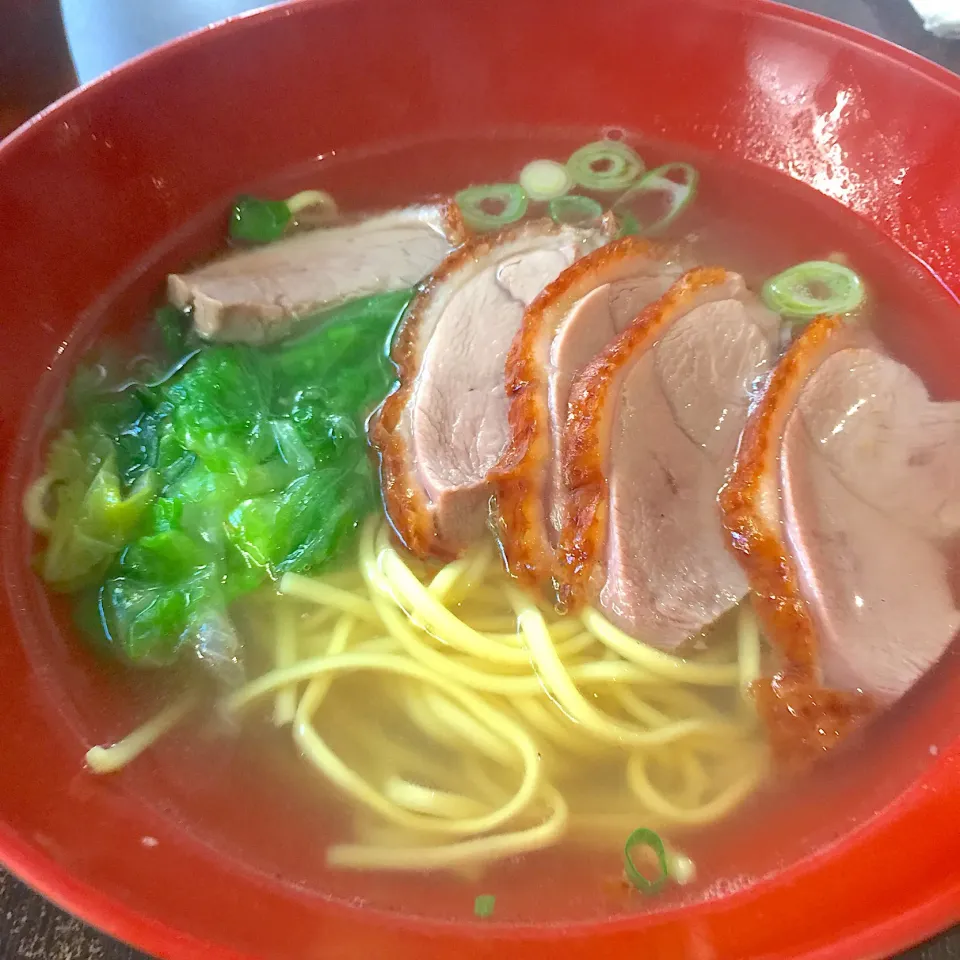 Noodlesoup with roast duck|Generaalさん