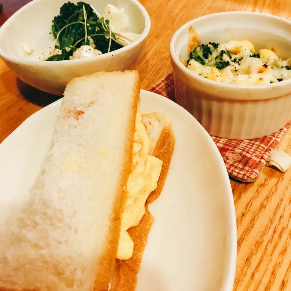 Snapdishの料理写真:朝2019.3.30|ささなおさん