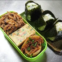 Snapdishの料理写真:旦那さんお弁当190320|きぬよさん