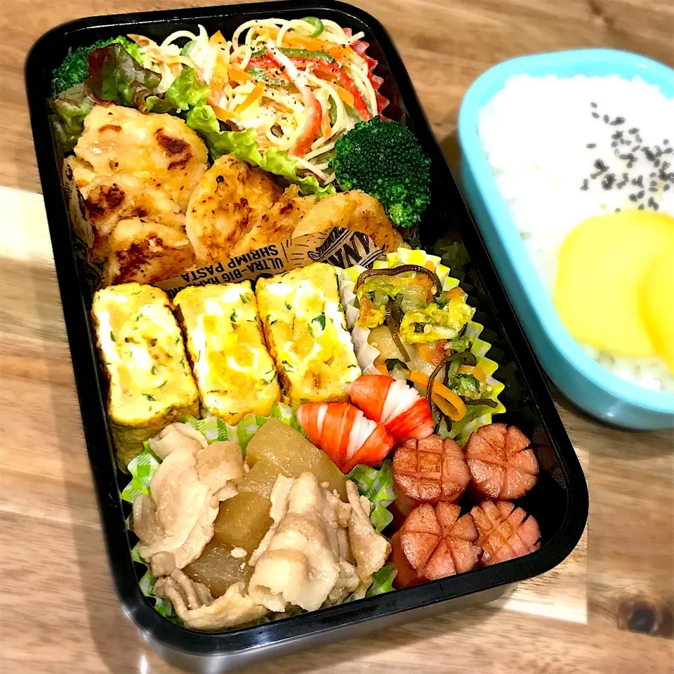 みそマヨチキンの旦那弁当♡|ちぃさん