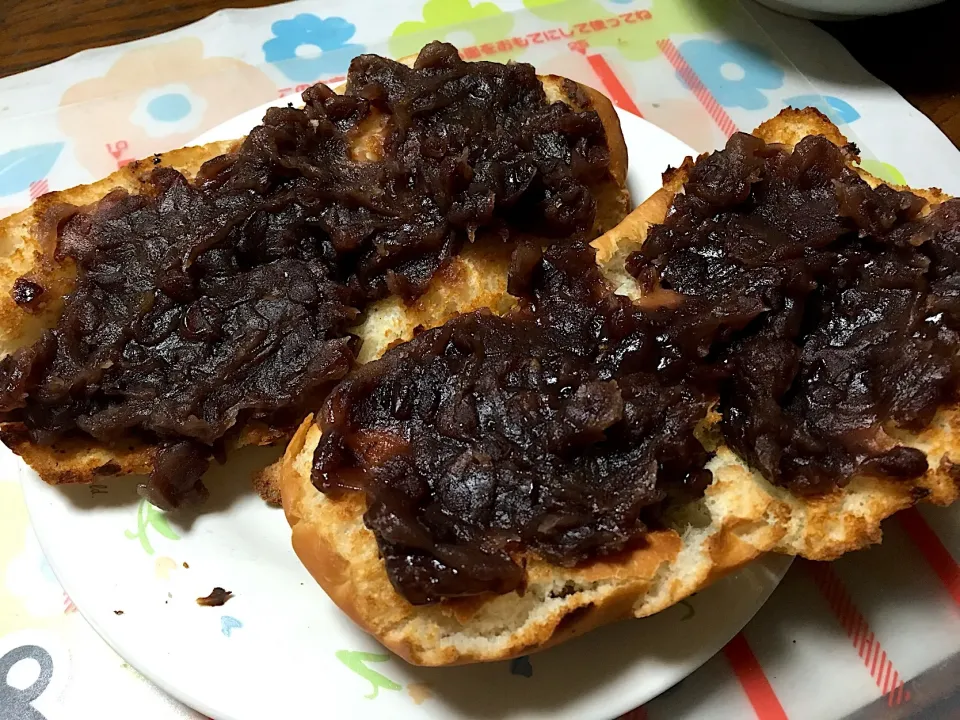 あんこトースト|はっちぃさん