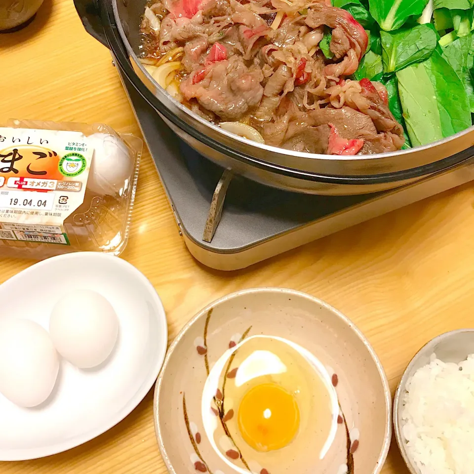 Snapdishの料理写真:(･∀･)肉！晩ご飯|サチャンさん