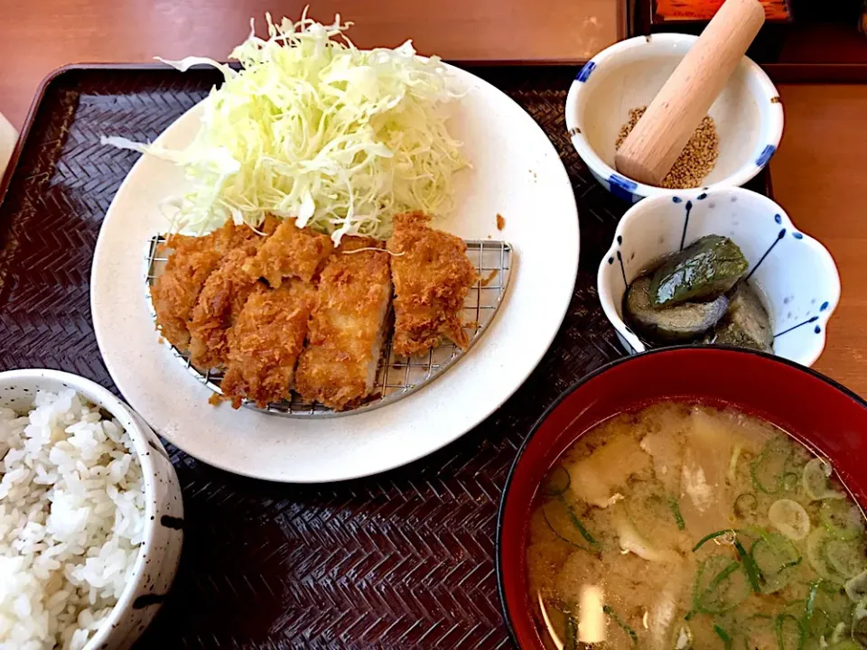 黒豚ロースカツ定食|wildcat山猫さん