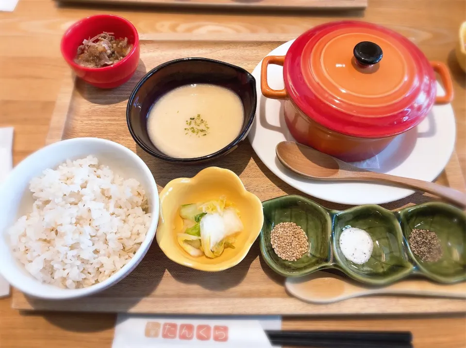 牛たんつみれと季節野菜の生姜スープ|くろうさぎ🐰さん