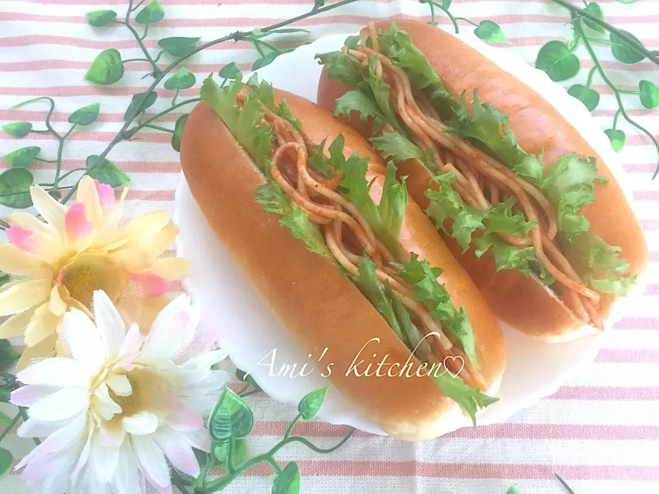 あみさんの料理 何を挟もう❣️コッペパン😊🍀|あみさん