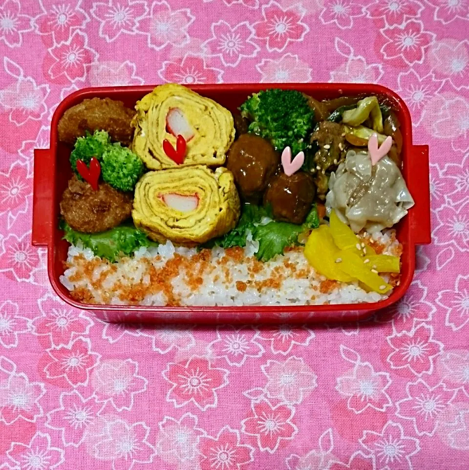 4/1…今日のお弁当🎵|美津子さん