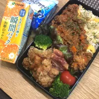 Snapdishの料理写真:長男野球⚾️弁当|トッシーさん