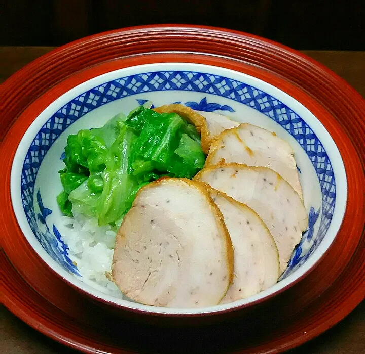 煮豚丼🐷|あらいぐまのしっぽさん