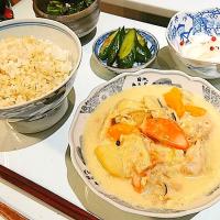 和風　シチューごはん　御膳✨