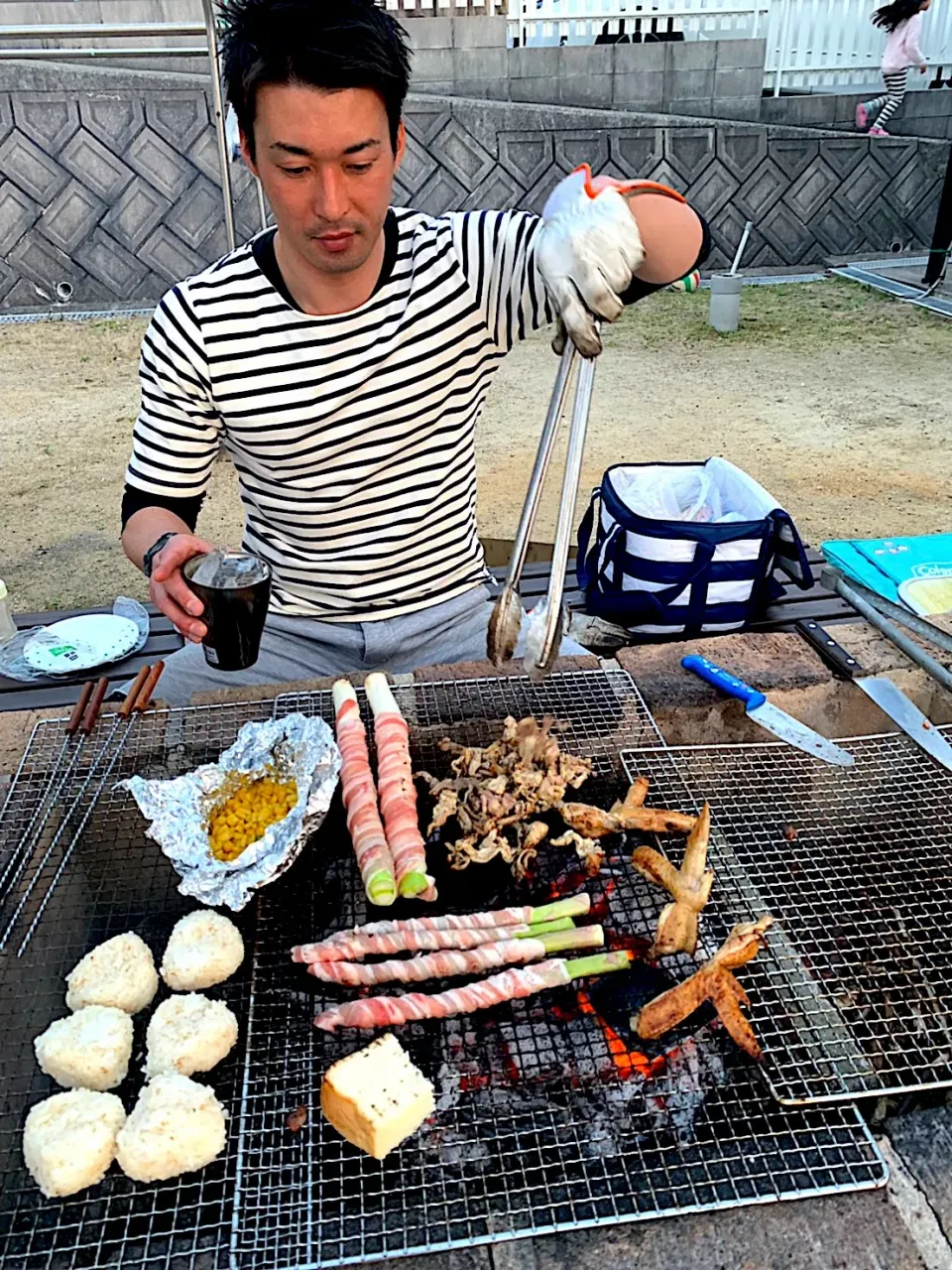 淡路島別荘でＢＢＱ〜🍻|良太さん