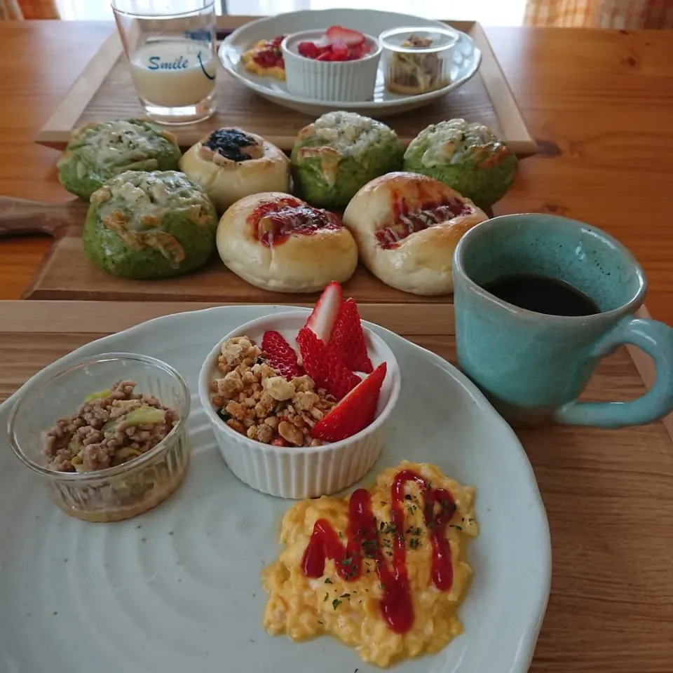 朝食|まりさん