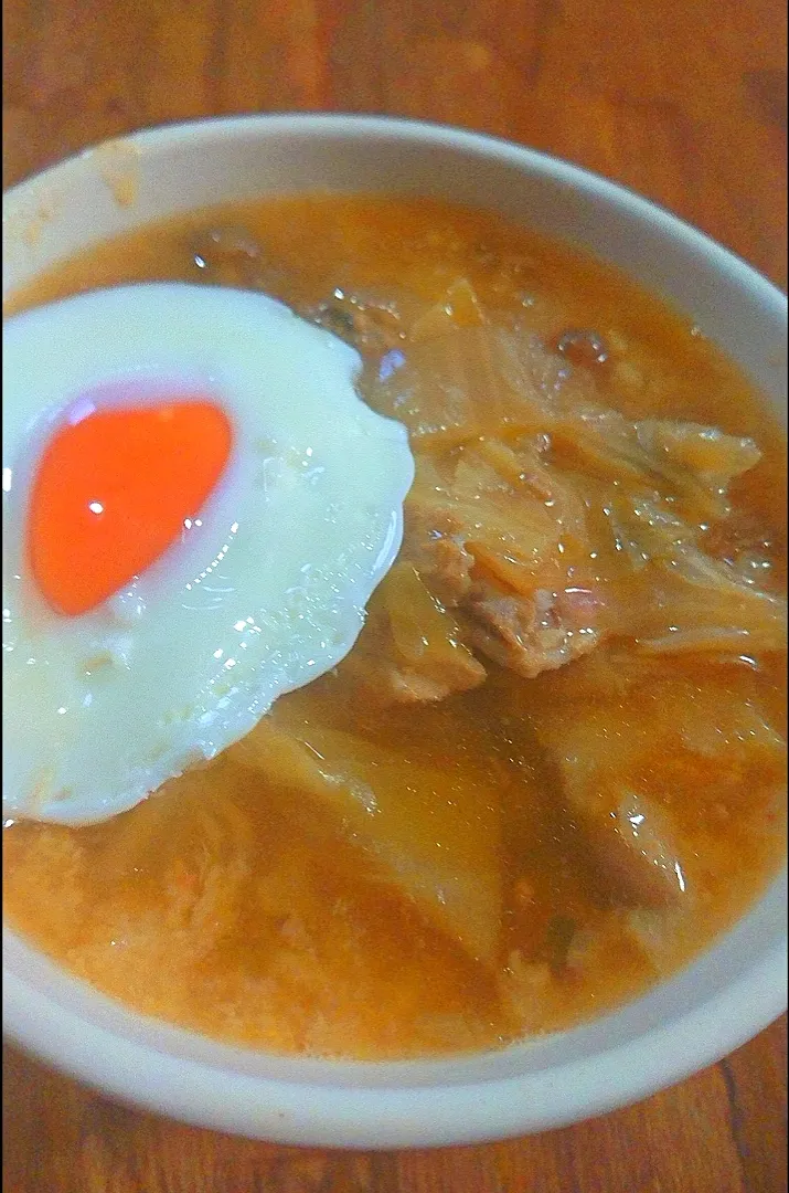 白菜キノコの餡掛けうどん🍜|メイメイda.さん